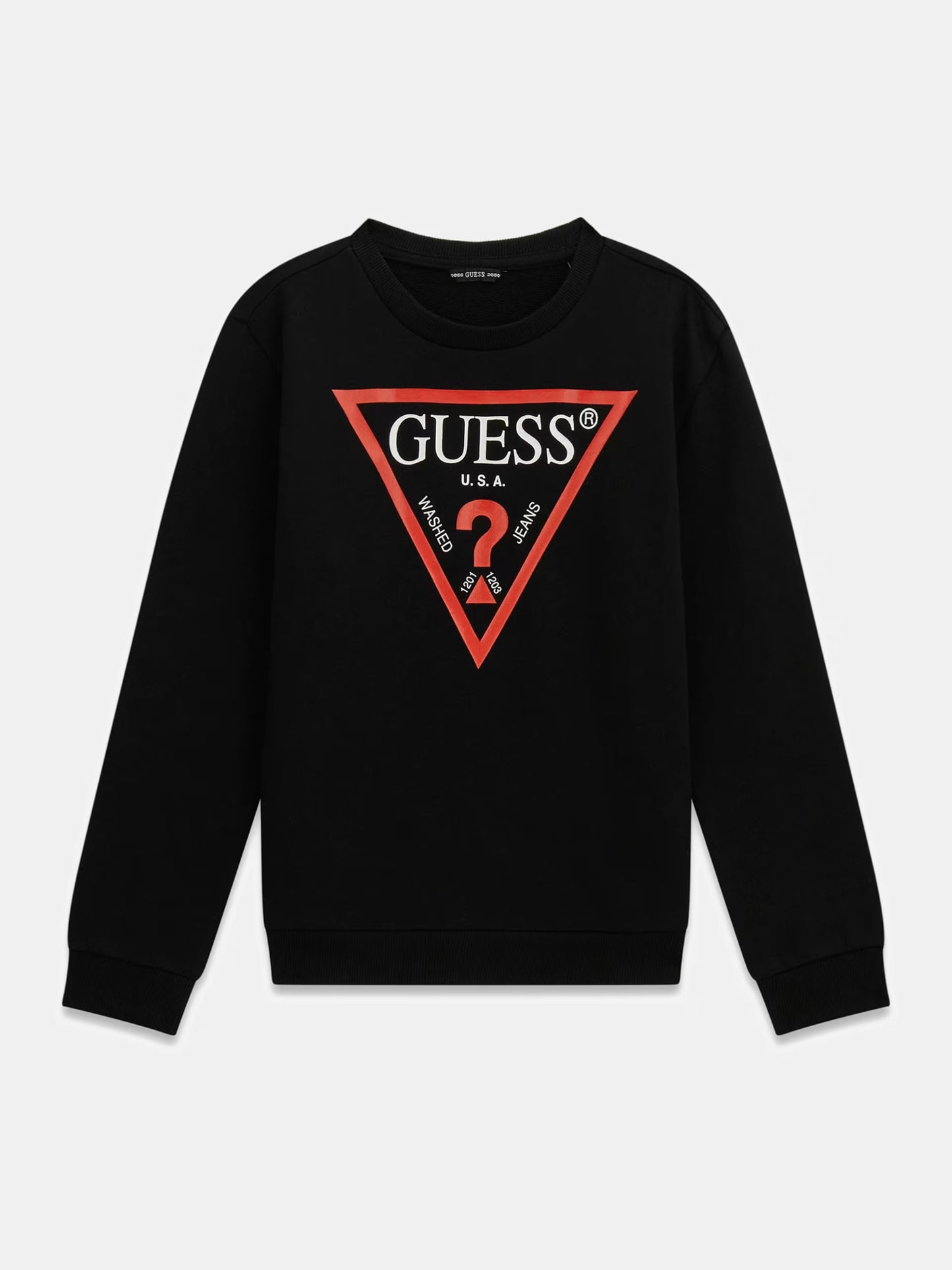 GUESS CORE TRIANGLE LOGO FLEECE