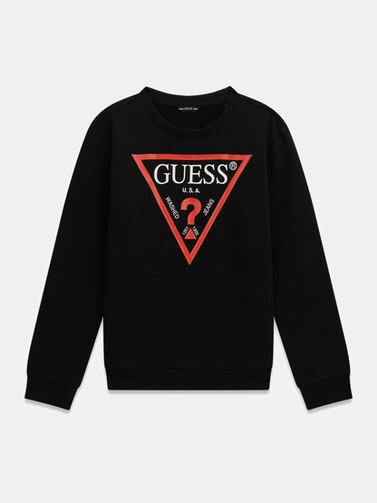 GUESS CORE TRIANGLE LOGO FLEECE