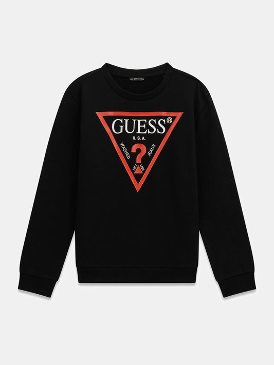 GUESS CORE TRIANGLE LOGO FLEECE