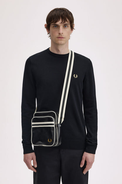 FRED PERRY CLASSIC LEATHER SIDE BAG