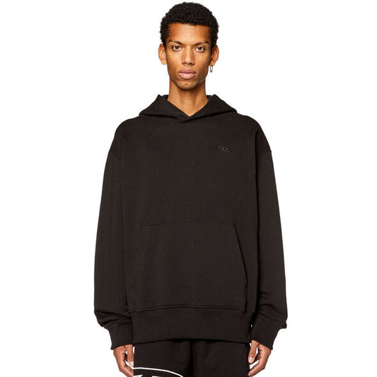 DIESEL S-MACS-HOOD-MEGOVAL-D SWEATSHIRT