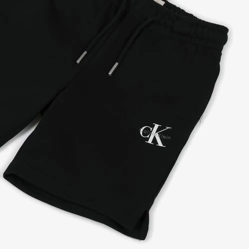 CALVIN KLEIN KIDS MONO LOGO RELAXED SHORTS