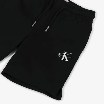 CALVIN KLEIN KIDS MONO LOGO RELAXED SHORTS