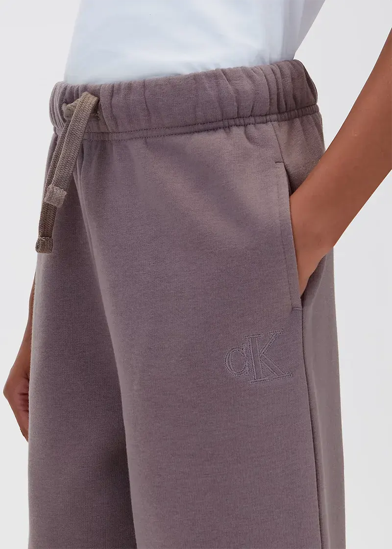 CALVIN KLEIN KIDS UNISEX WIDE LEG SWEATPANTS