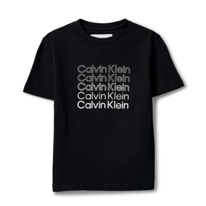 CALVIN KLEIN STACKED LOGO T SHIRT