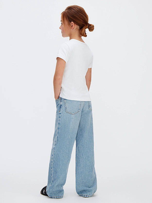 CALVIN KLEIN KIDS RIBBED T SHIRT