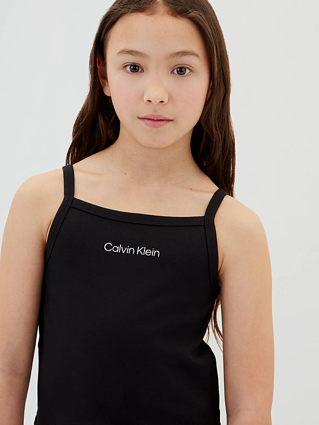 CALVIN KLEIN KIDS PUNTO MILANO STRAP TOP