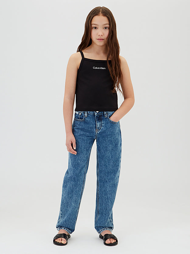 CALVIN KLEIN KIDS PUNTO MILANO STRAP TOP