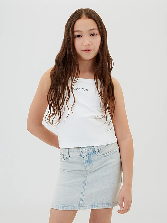 CALVIN KLEIN KIDS PUNTO MILANO STRAP TOP
