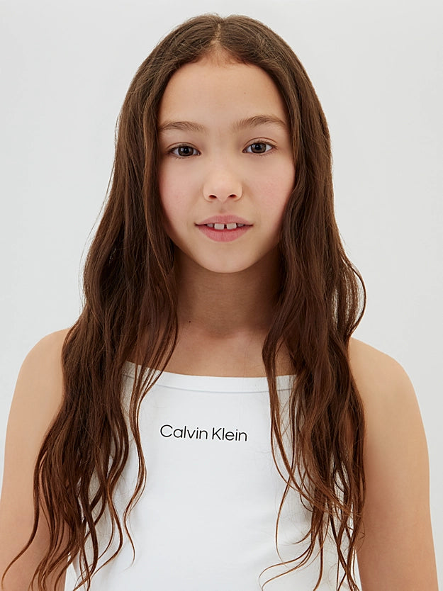 CALVIN KLEIN KIDS PUNTO MILANO STRAP TOP