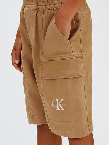CALVIN KLEIN KIDS ESSENTIAL WOVEN SHORTS