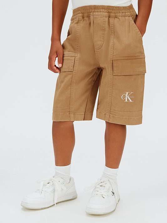 CALVIN KLEIN KIDS ESSENTIAL WOVEN SHORTS