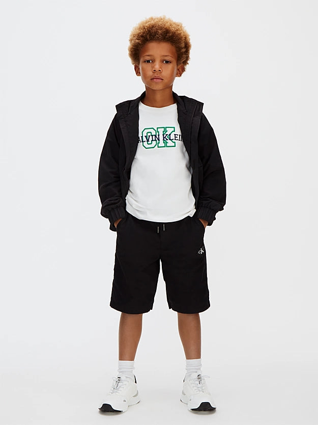 CALVIN KLEIN COTTON PARACHUTE SHORTS