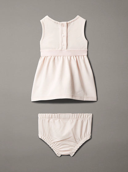 CALVIN KLEIN NEWBORN FLARED MILANO DRESS
