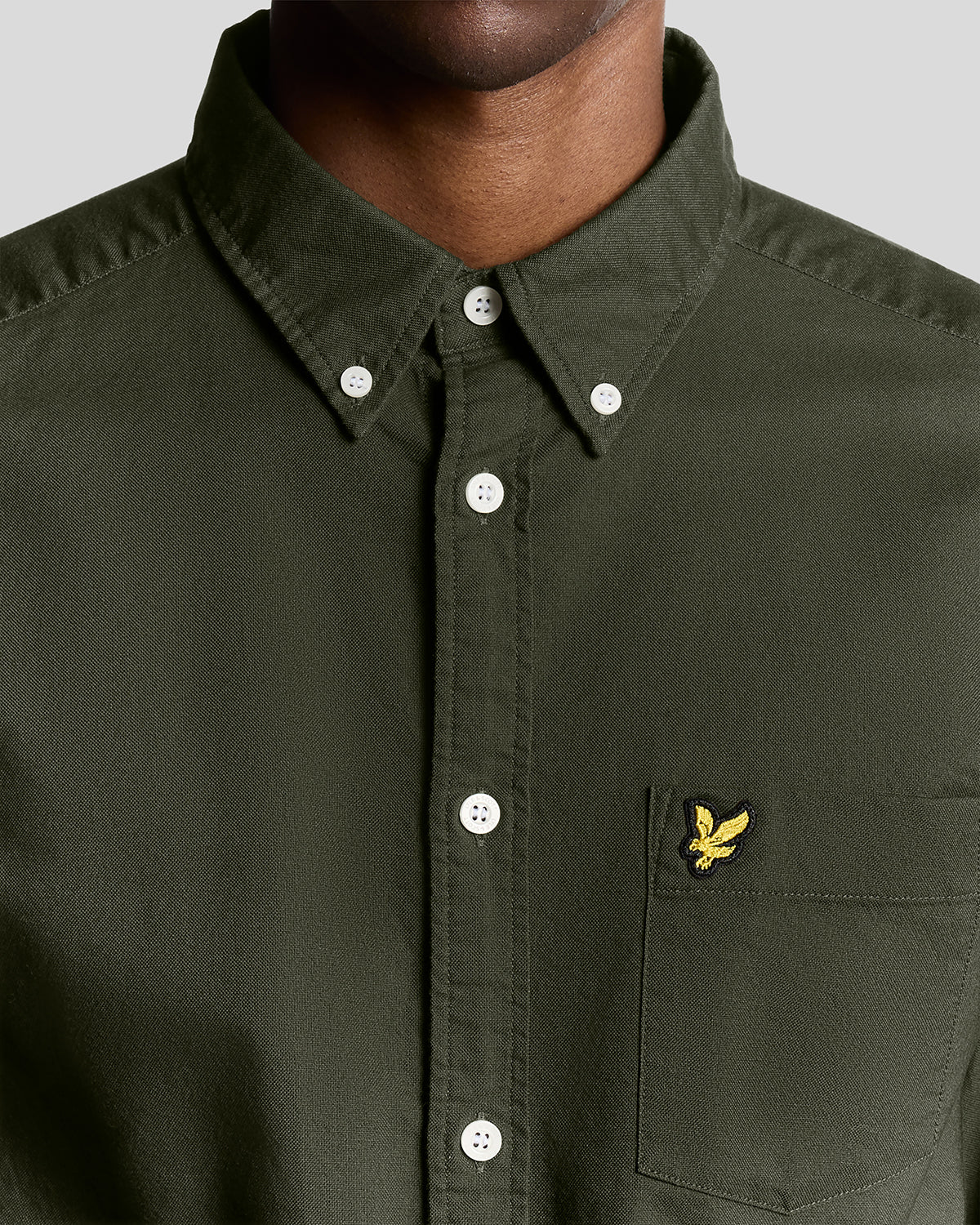 LYLE&SCOTT COTTON BUTTON DOWN SHIRT