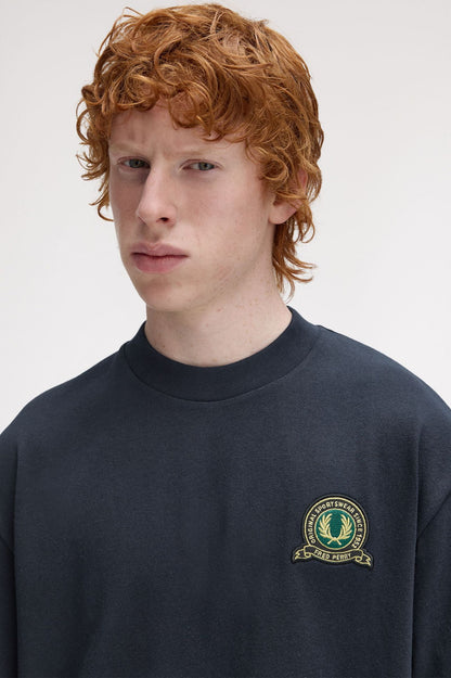 FRED PERRY TENNIS BADGE T SHIRT