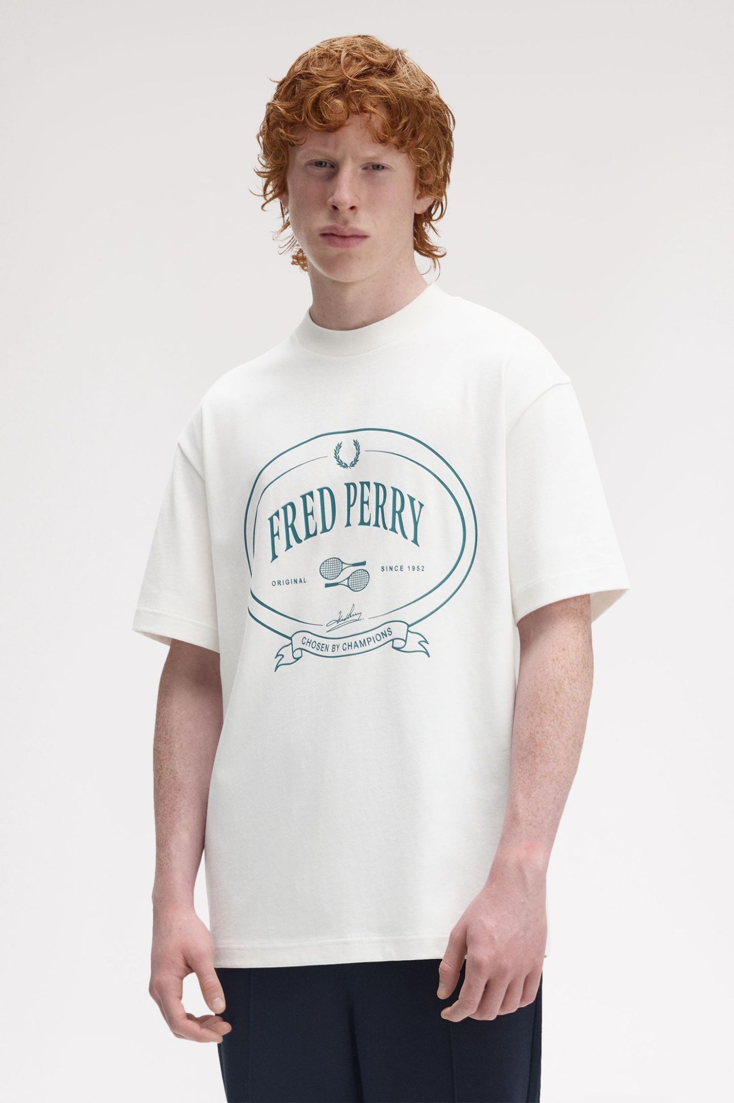 FRED PERRY CHOSEN BY CHAMPIONS T SHIRT