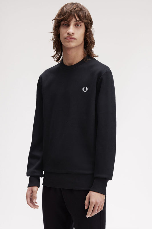FRED PERRY BOLD BRANDING CREWNECK SWEATSHIRT