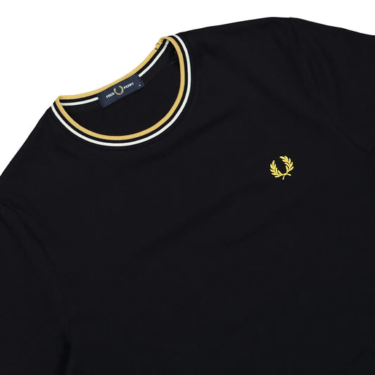 FRED PERRY TWIN TIPPED T SHIRT