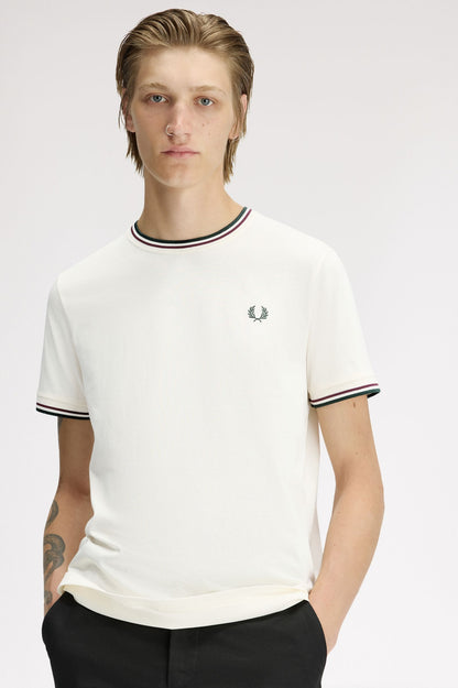 FRED PERRY TWIN TIPPED T SHIRT