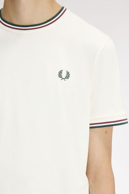 FRED PERRY TWIN TIPPED T SHIRT