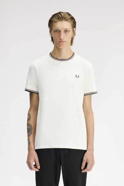 FRED PERRY TWIN TIPPED T SHIRT