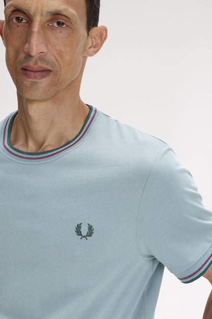 FRED PERRY TWIN TIPPED T SHIRT