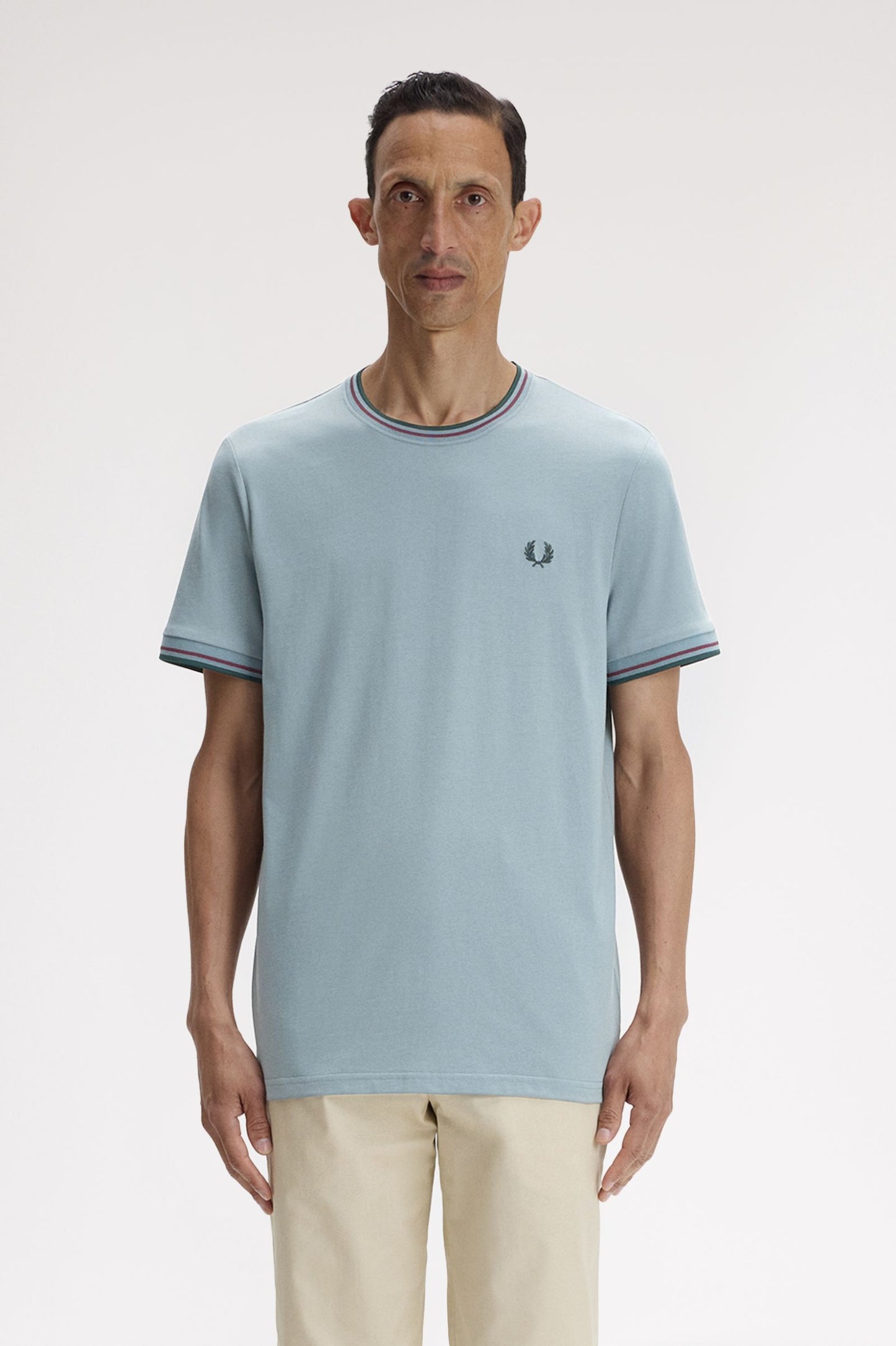 FRED PERRY TWIN TIPPED T SHIRT