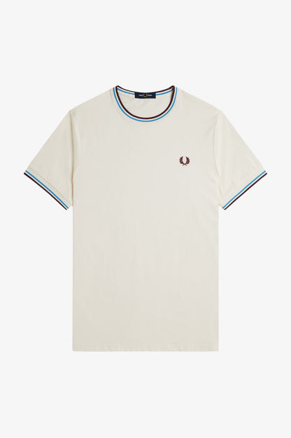 FRED PERRY TWIN TIPPED T SHIRT