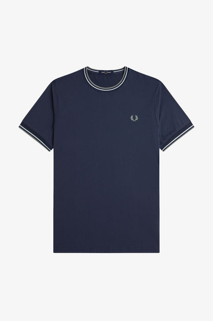 FRED PERRY TWIN TIPPED T SHIRT