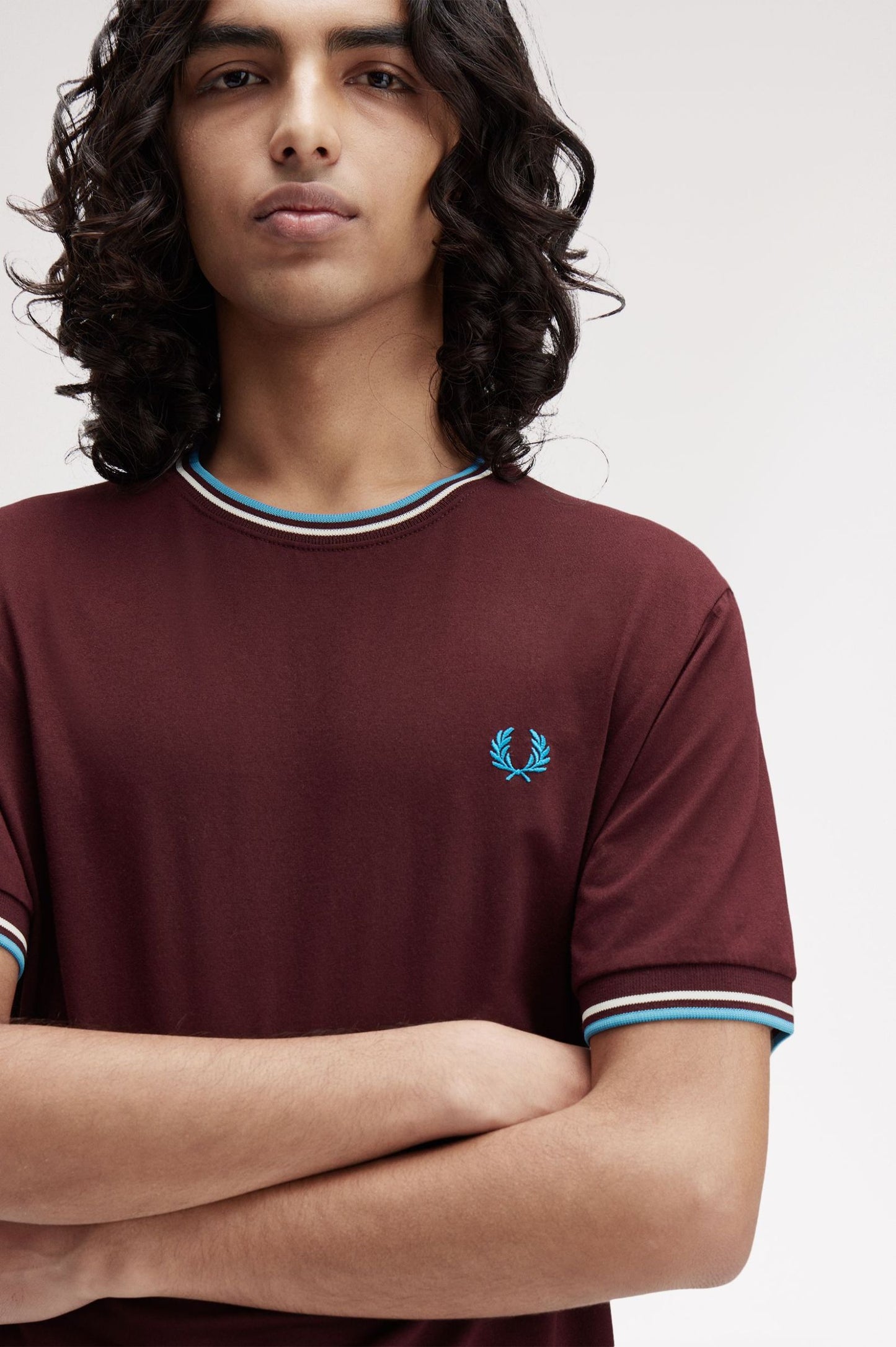FRED PERRY TWIN TPPED T SHIRT