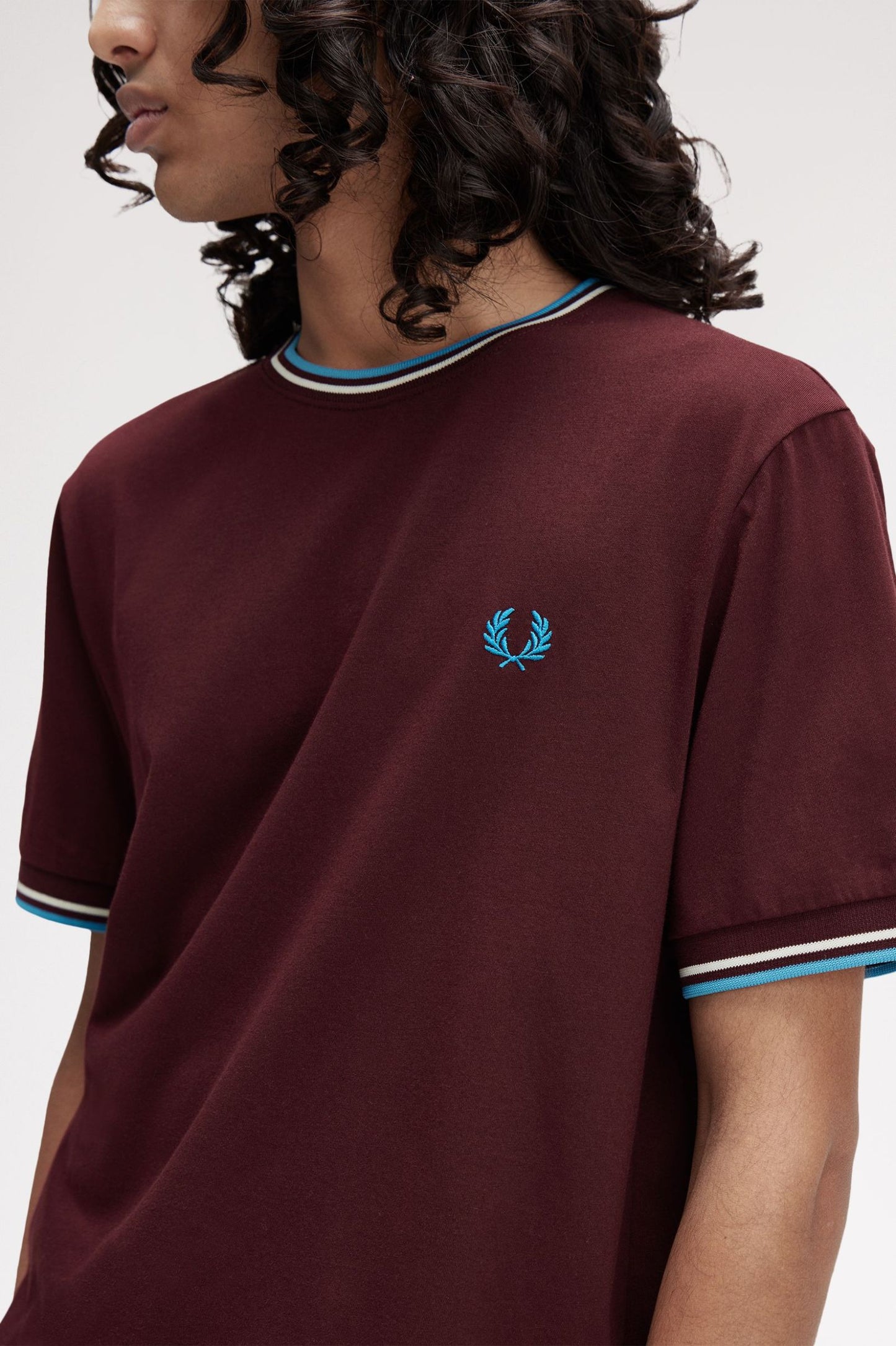 FRED PERRY TWIN TPPED T SHIRT