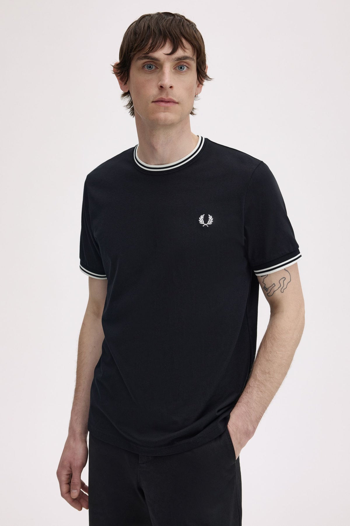 FRED PERRY TWIN TIPPED T-SHIRT