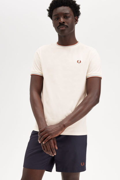 FRED PERRY TWIN TIPPED T SHIRT