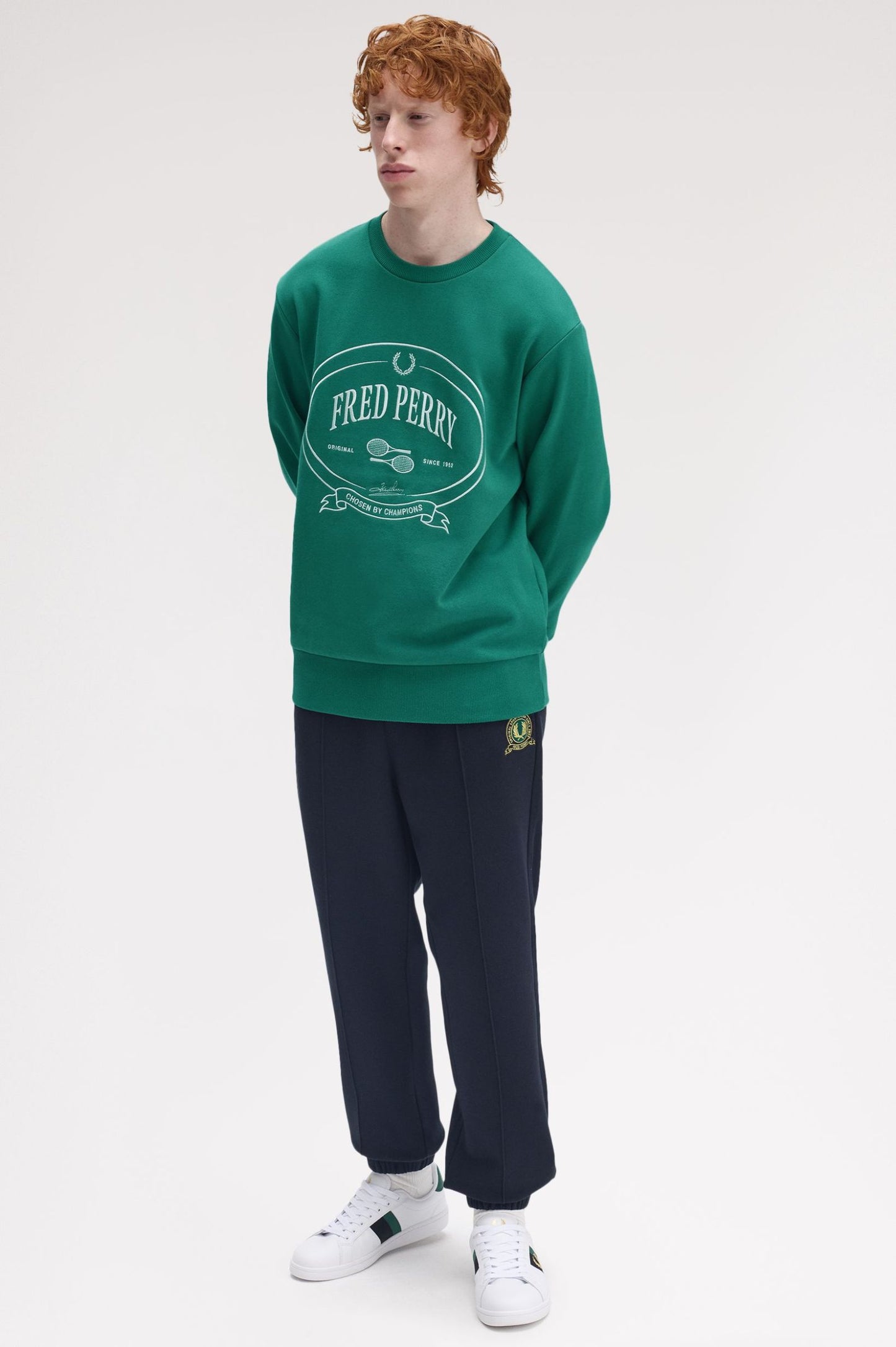 FRED PERRY CHOSEN BY CHAMPIONS SWEATSHIRT