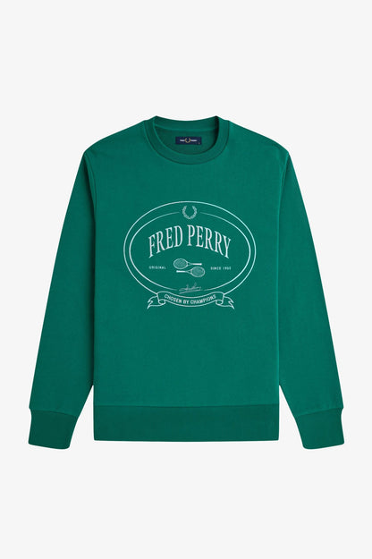 FRED PERRY CHOSEN BY CHAMPIONS SWEATSHIRT