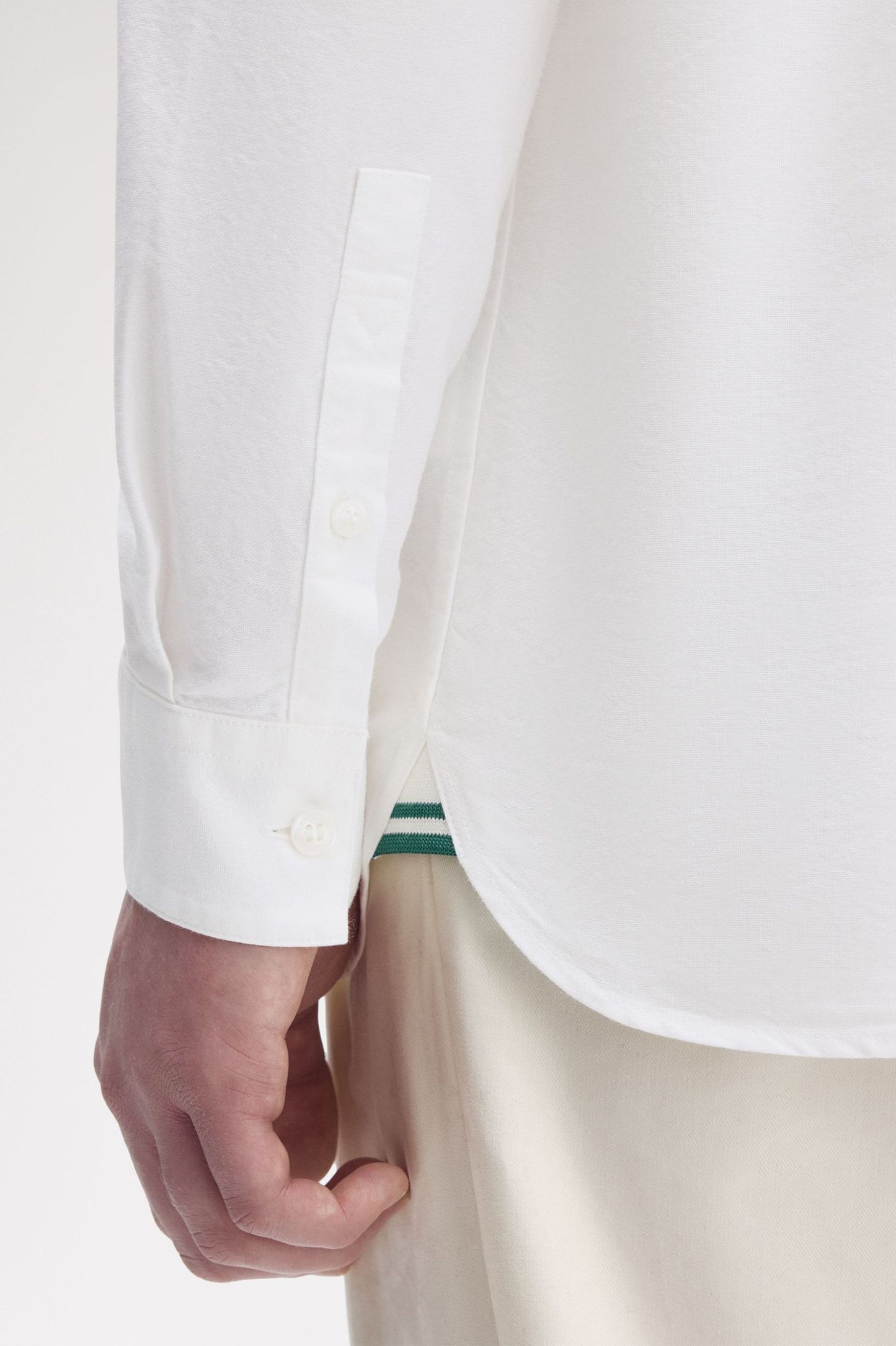 FRED PERRY TENNIS BADGE OXFORD SHIRT