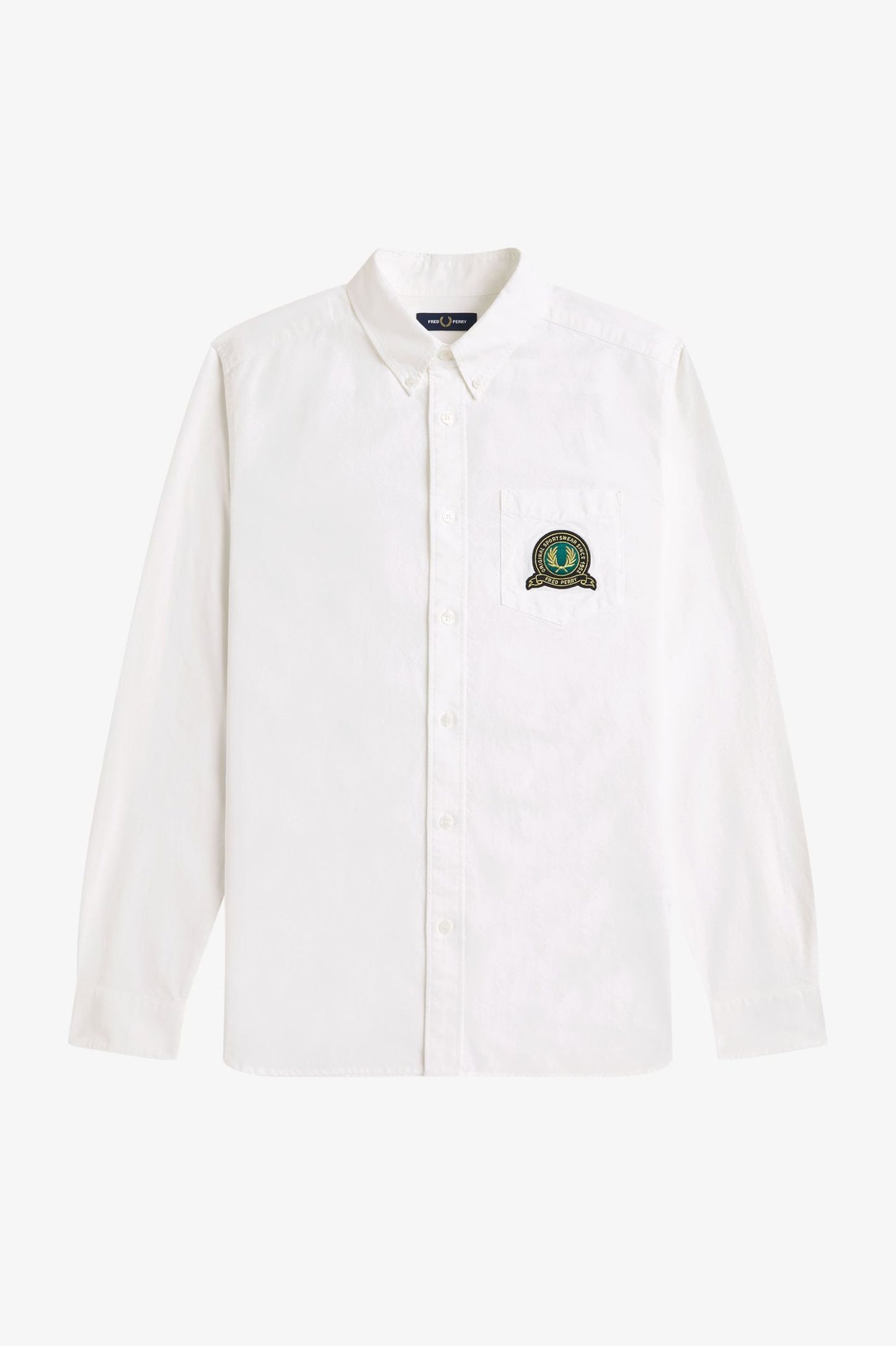 FRED PERRY TENNIS BADGE OXFORD SHIRT