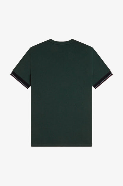 FRED PERRY TWIN TIPPED CUFF T-SHIRT