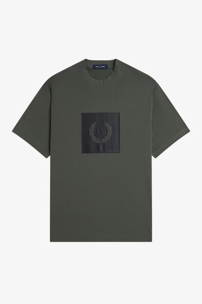 FRED PERRY BOX GRAPHIC T SHIRT