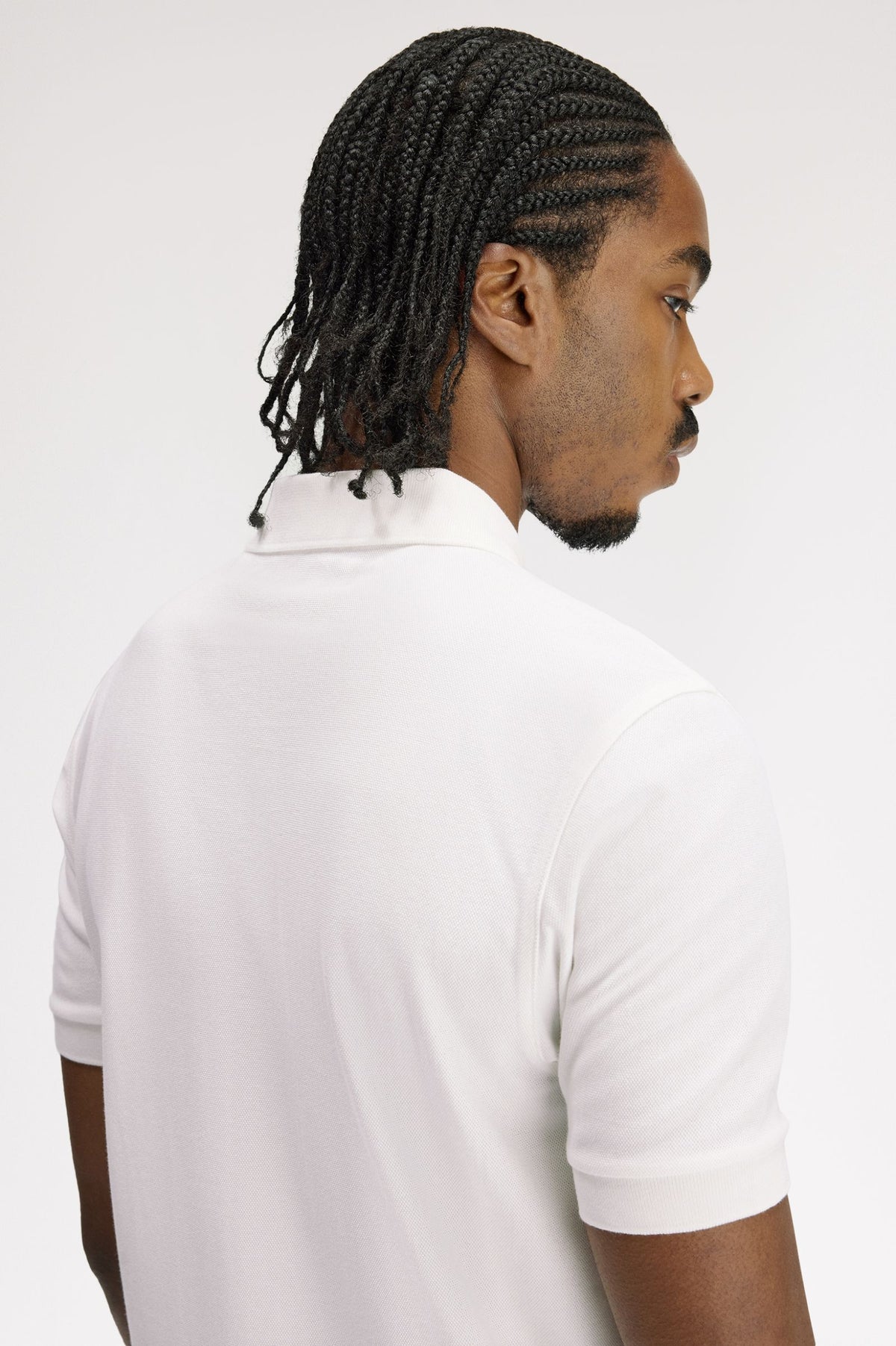 FRED PERRY VERTICAL STRIPE POLO T SHIRT