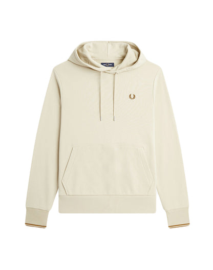 FRED PERRY TIPPED HOODED SWEATSHIRT