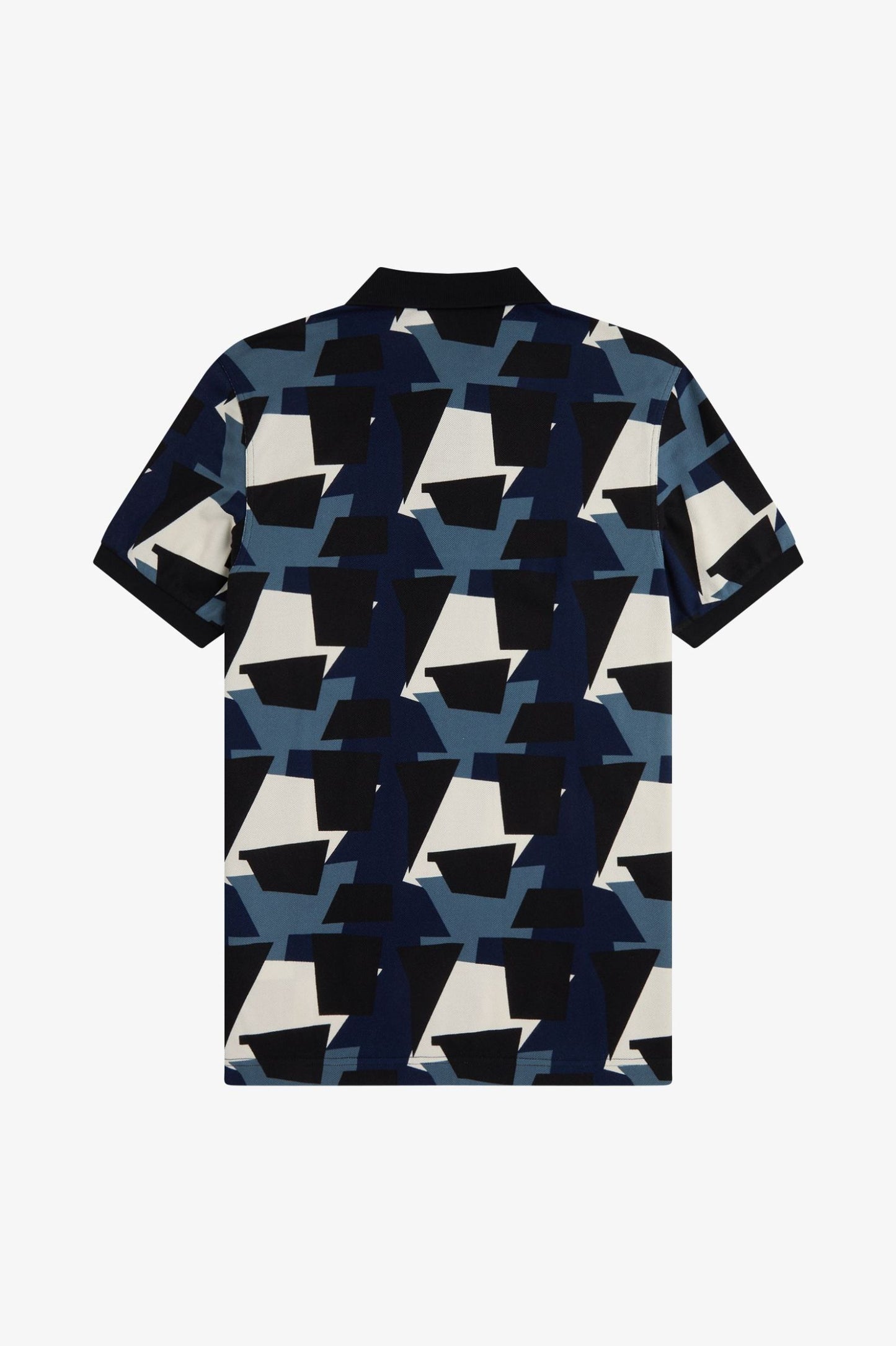 FRED PERRY FRAGMENT PRINT POLO SHIRT