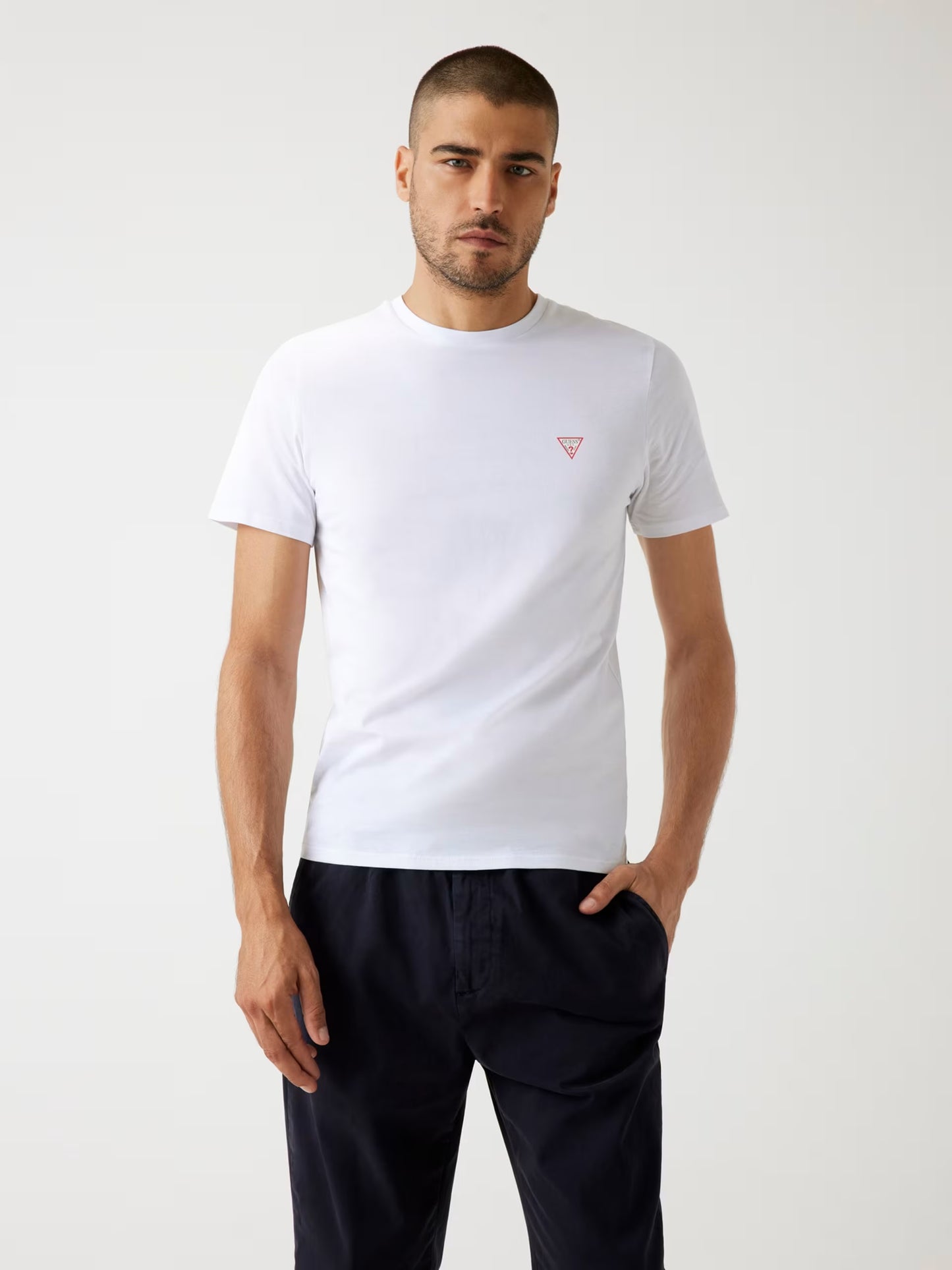 GUESS JEANS TRIANGLE CORE T SHIRT