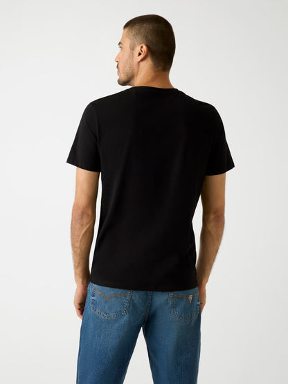 GUESS JEANS TRIANGLE CORE T SHIRT