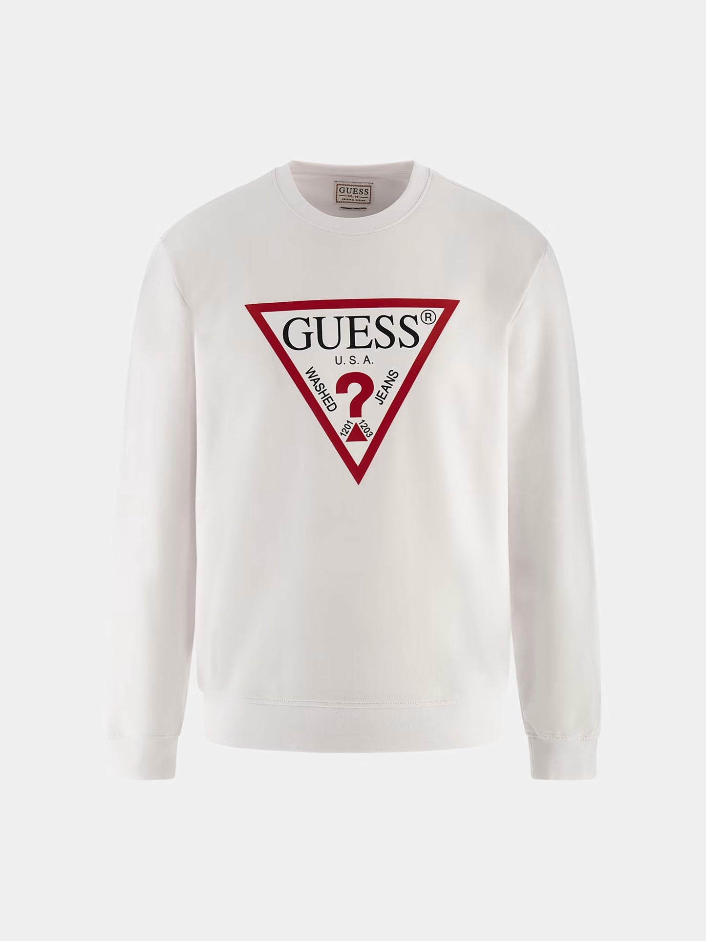 GUESS BASIC TRIANGLE SEATSHIRT