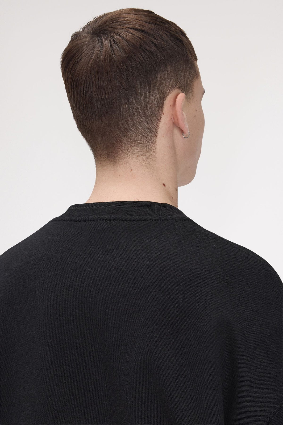 FRED PERRY OVERSIZED TIPPED SWEATSHIRT