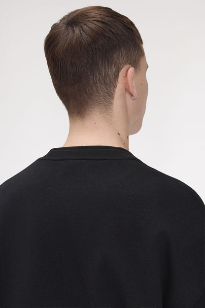 FRED PERRY OVERSIZED TIPPED SWEATSHIRT