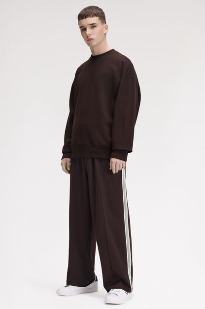FRED PERRY OVERSIZED TIPPED SWEATSHIRT