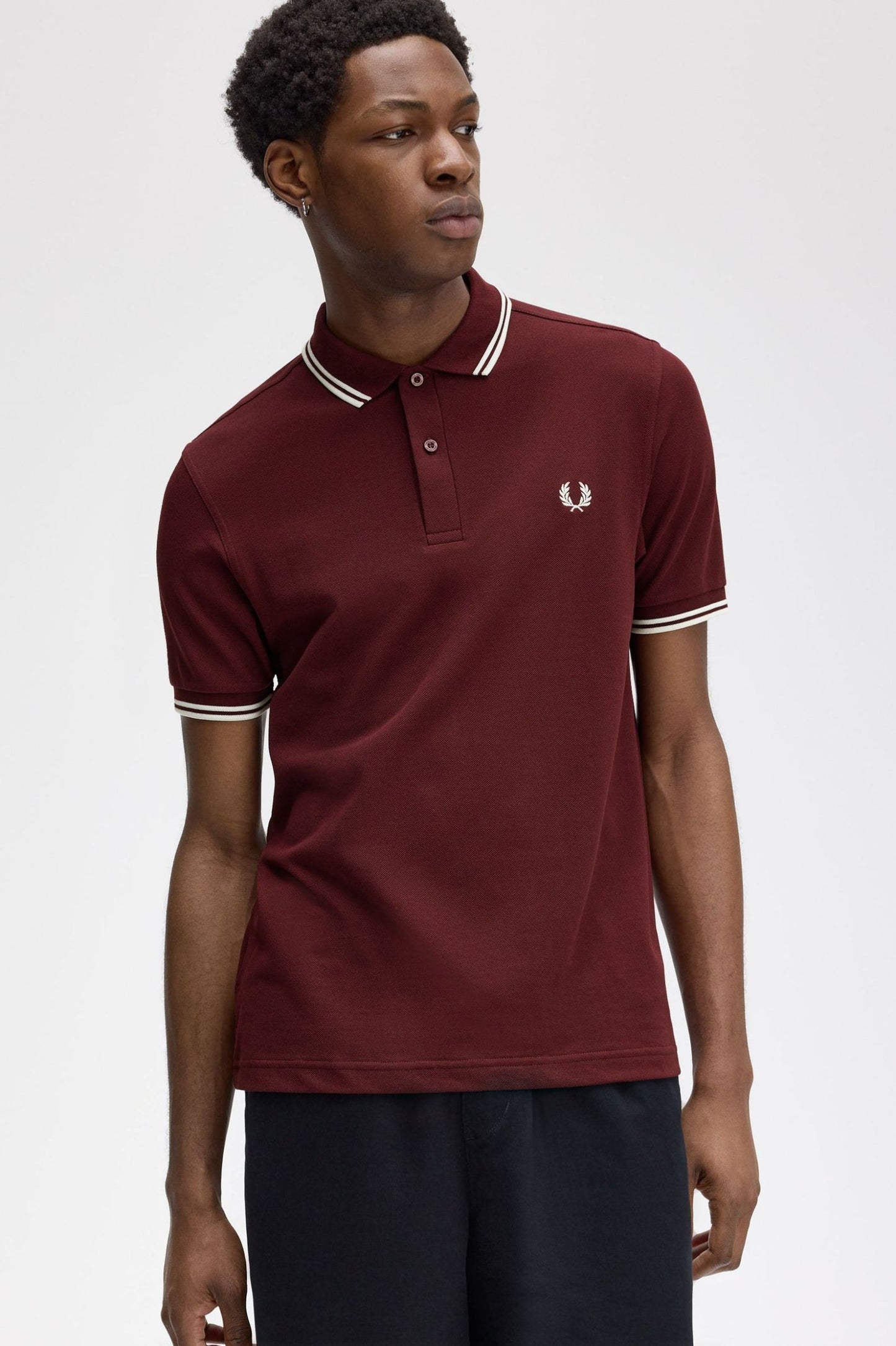 FRED PERRY OXFORD T SHIRT